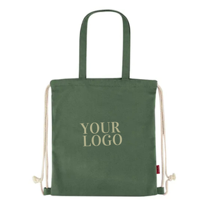 Nautical style rope handle bag made of 100% pure cotton for beach and summer travel - Product Image 2