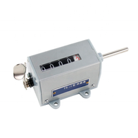 Compteur rotatif industriel 75-I alimenté en courant alternatif/continu, construction en métal et plastique