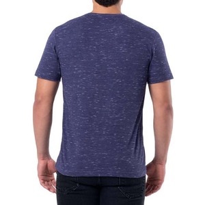 Camiseta Personalizada Azul Marino 100% Algodón Poliéster Transpirable para Hombre y Mujer, Fresca para el Verano, Manga Corta, de Un Solo Uso, Secado Rápido, con Logotipo Personalizado - Product Image 2