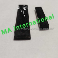 High Quality Custom Logo MA International Buffalo Horn Black Nut Saddle Blanks Guitar Parts Accessories for Acoustic Instruments