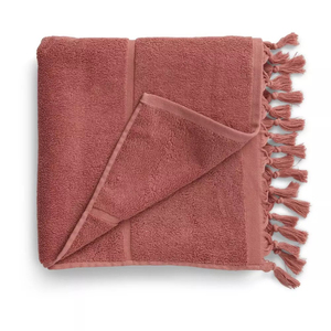 Ensemble de serviettes en coton 100% de qualité supérieure, très douces, très absorbantes, avec bordure en dobby de luxe, 6 pièces, vente chaude - Product Image 3