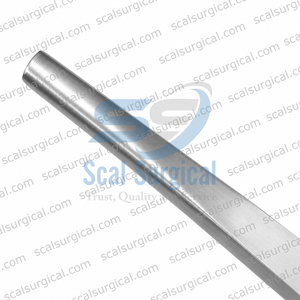 Gouge à septum Freer droite 6 mm à bord arrondi, élévateur pour rhinoplastie et septoplastie, qualité chirurgicale supérieure - Product Image 5