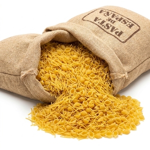 Premium Spanish Fettuccine Egg Noodles Flat Pasta Restaurant Quality Pasta Bulk Supply Gourmet Pasta Food Grade Spanish Pasta - Product Image 1