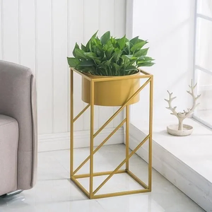 Best Selling High Quality Metal Stand Customized Home Office Garden Wholesale Shopping Malls for Flower Planter Pot - Product Image 5