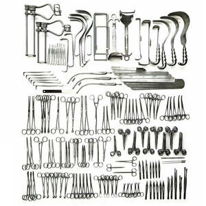 Juego de Instrumentos Quirúrgicos para Laparotomía Básica de 104 Piezas, Cirugía Abierta, Acero Inoxidable, Aprobado por Dentavex - Product Image 2