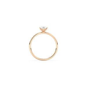 แหวนเพชรทรงลูกแพร์ 1 กะรัต สำหรับผู้หญิง ทองคำแท้ 14K ได้รับการรับรองจาก REYES IGI ผลิตด้วยวิธี HPHT CVD เหมาะสำหรับเป็นแหวนหมั้นหรือแหวนแต่งงาน - Product Image 6