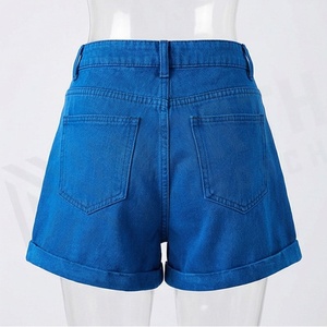 Shorts en jean cargo taille basse pour filles, nouveau style, sexy, extensibles, avec poches, couleur personnalisable, du fabricant - Product Image 2