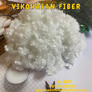 เส้นใยโพลีเอสเตอร์ 100% - เส้นใยรีไซเคิลสีขาวจากผู้ผลิตวิโกฮาซาน และเส้นใยสังเคราะห์สำหรับขายส่ง - Product Image 2