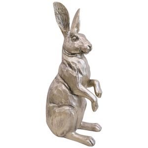 Statue de lapin en aluminium durable, fabriquée en métal de haute qualité pour une utilisation décorative intérieure longue durée - Product Image 5