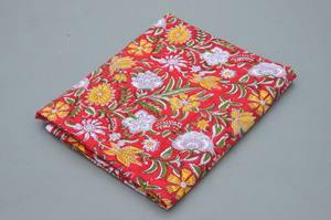 100% Soft and pure Cotton Floral Print Fabric for Clothing-Indian Robe for Dresses Curtains Sleepwear Toys Lightweight - Product Image 3