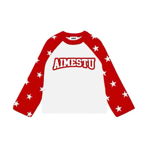 เสื้อยืดคอกลมแขนยาวลำลองสำหรับบุรุษ ผ้าฝ้าย 100% พิมพ์ลายโลโก้ด้านหน้า ผ้าถักเนื้อนุ่ม ทรงปกติ - Product Image 5