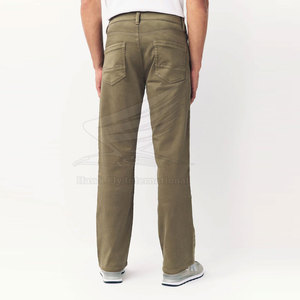 Jean décontracté taille mi-haute en coton 100% de haute qualité, coupe droite, prix bas pour la vente en ligne, fabriqué au Pakistan - Product Image 2
