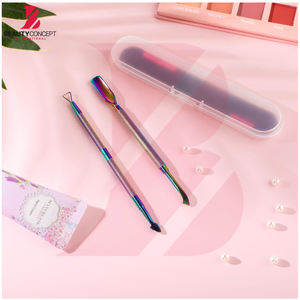 Poussoir à cuticules professionnel en acier inoxydable, meilleur prix de gros, éliminateur de cuticules, poussoir à ongles, grattoir - Product Image 6