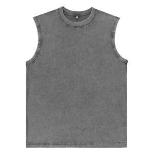Débardeur Homme en Coton Personnalisable Grande Taille pour Gym, Fitness, Sport, Entraînement, Musculation - Product Image 4