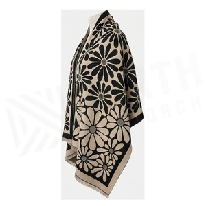Pañuelo de Seda Cuadrado para Mujer, Estampado Floral, Elegante, Multifuncional, Accesorio de Moda para Todas las Temporadas - Product Image 1