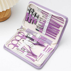 Kit de manucure et pédicure professionnel en acier inoxydable, ensemble d'outils de soin des ongles de haute qualité pour salon, voyage et usage quotidien - Product Image 2