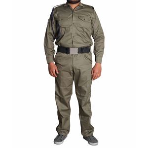 Uniformes de Guardia de Seguridad de Invierno para Hombre Hechos a Medida, Corte Holgado, Tela de Poliéster/Algodón, Logotipo Impreso, Venta al Por Mayor, Marca Personalizada - Product Image 1