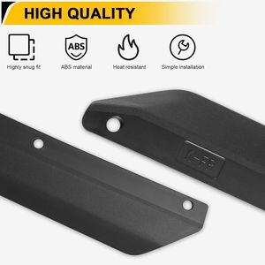 Parafanghi Anteriori e Posteriori Compatibili per Jeep Wrangler JK JKU 2007-2018, Copriruota Fuoristrada, Set da 4 Pezzi - Product Image 4