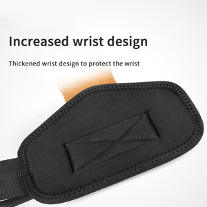 Gants de sport unisexes antidérapants en PU à doigts entiers avec sangle de poignet réglable pour fitness, entraînement, musculation, crossfit, protection - Product Image 3