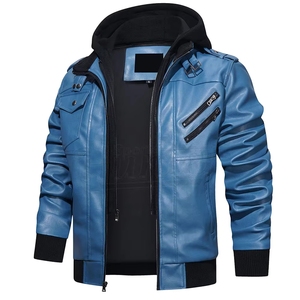 Vestes en cuir à prix de gros, vestes décontractées très vendues, vestes nouveau style hiver 2026, vestes en cuir personnalisables - Product Image 1
