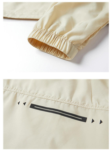 Chaqueta Cortavientos de Manga Larga con Logotipo Personalizado – Chaqueta Deportiva Ligera de Poliéster con Cierre y Resistente al Viento (Unisex) - Product Image 6