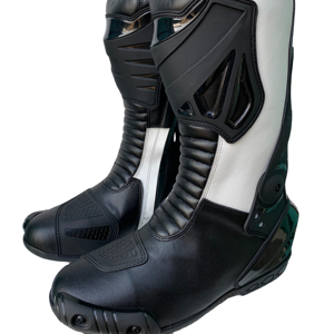 Botas de Motociclismo, Zapatos de Motocross, Botas de Carreras, Zapatos de Motocicleta de Cuero, Botas con Hebilla de Seguridad - Product Image 5