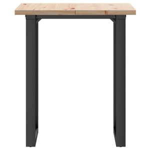 Mesa de Comedor de Madera de Pino Sólido de Durabilidad Media con Acabado en Madera Natural - Product Image 4