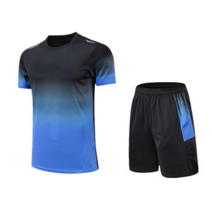 Uniforme de football pour étudiants, personnalisé pour hommes, sans manches, uni, à séchage rapide, respirant, en maille, pour l'entraînement - Product Image 5