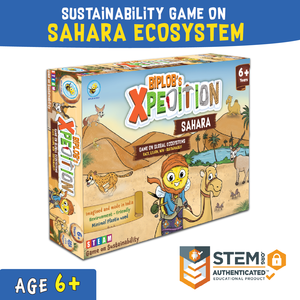 เกมกระดานผจญภัยในทะเลทรายซาฮาร่าสุดตื่นเต้นของบิโพล็อบ - Product Image 3