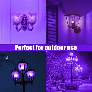 Lampadine LED Intelligenti con Effetto Fiamma, 3 Modalità, Attacco E12 per Lampadario, Effetto Candela e Fuoco per Illuminazione di Halloween - Product Image 3