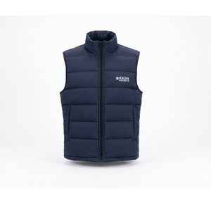 Gilet matelassé imperméable pour homme avec fermeture éclair, veste sans manches matelassée pour l'hiver et les activités de plein air - Product Image 3