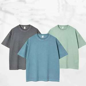 T-shirt pour homme en coton doux, col rond, manches courtes, coupe classique, décontracté, pour tous les jours, essentiel de la mode - Product Image 6