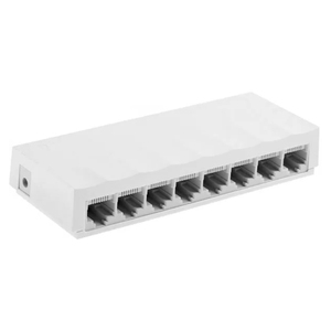 LS1008 8 Port Fast <b>Ethernet</b> Desktop Network Switch Unmanaged <b>Plug</b> and Play LAN Switch - Product Image 3