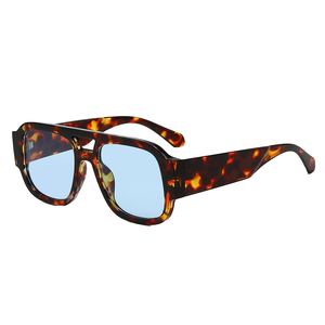 Nouvelles Lunettes de Soleil Décontractées à Double Pont pour Femme 2025 – Protection Solaire Tendance Style Européen et Américain pour Photos - Product Image 5