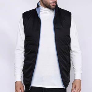 Gilet matelassé sans manches pour homme, doux, léger, décontracté, grande taille, pour l'hiver, service OEM disponible - Product Image 3