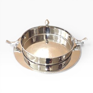 Heavy Duty Gold Finished <b>Metal</b> Chocolate Plate & <b>Bowl</b> Customizable Chocolate <b>Bowls</b> Supplier Custom Sizes & Colors Available - Product Image 6
