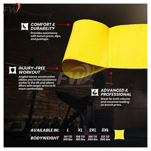 Equipo de fitness de neopreno de alta capacidad de carga para press de banca, tipo slingshot, para levantamiento de pesas, fuerza y bancos de entrenamiento. - Product Image 6