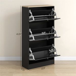 Shoe Storage Cabinet Comprised of Durable Shoe Racks for Organizing Your Footwear - Product Image 6