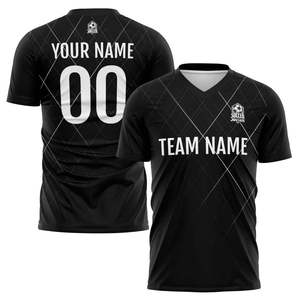 Custom Wholesale OEM Manufacturer Supplier Sublimated Soccer Fan Jersey Interlock Fabric Production - Product Image 4