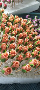 Collection de fleurs en argile faites à la main, lot de 100 pièces |   Couronnes décoratives de haute qualité |   Fournitures d'artisanat floral thaïlandais - Product Image 2