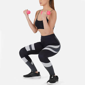 Leggings de sport extensibles à imprimé camouflage, prix d'usine en gros, vêtements de sport respirants pour femmes, fabricant de leggings. - Product Image 2