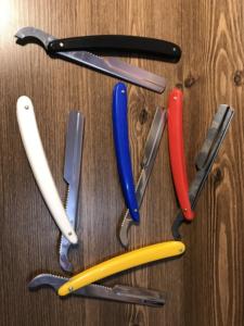 Wholesale Professional Turkish Barber <b>Razor</b> with Stainless Steel Blade High Quality White Plastic Handle Sustainable Face Use - Product Image 5