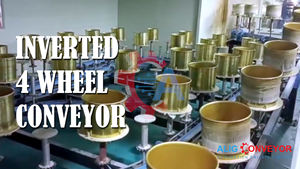 Planta de Fabricación de Transportadores de 4 Ruedas Invertidas, Velocidad Ajustable, Acero Suave Resistente - Product Image 6