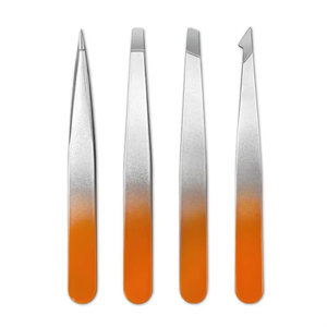 Pinzas de Acero Inoxidable para Cejas, Depilación de Precisión, Eliminación de Vello Encarnado, Herramienta de Belleza Facial - Product Image 6
