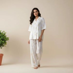 Conjunto Casual de 2 Piezas para Mujer, Manga Corta, Estampado, Vestido Largo hasta el Suelo, Alta Moda, Nueva Llegada 2026, Mejor Calidad - Product Image 1