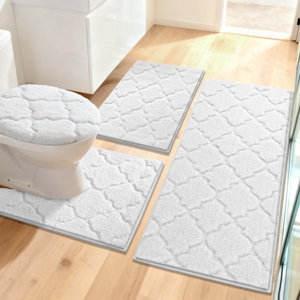 Alfombra de Baño Personalizada de Alta Calidad, Diseño Natural Premium, Absorbente y Antideslizante (Juego de 4), Alfombra de Baño Personalizada al por Mayor - Product Image 2