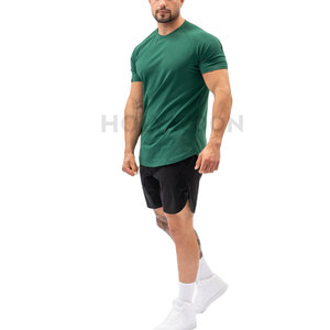 Camisetas Deportivas de Punto para Hombre, Secado Rápido, Absorción de Humedad, Transpirables, Ecológicas, para Entrenamiento, Fitness y Ropa Deportiva - Product Image 4