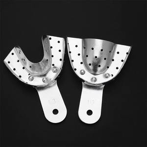 Bandejas de Impresión Dentales de Acero Inoxidable para Autoclave, Grado Quirúrgico, Reutilizables, Profesionales, Clase I, Herramienta Dental - Product Image 5