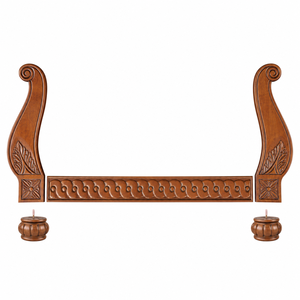 OEM Solid <b>Wood</b> <b>Sofa</b> Front <b>Frame</b> Assembly Exposed <b>Wood</b> Decorative Trim Side Panels Front Apron Classic Luxury Furniture Parts - Product Image 3
