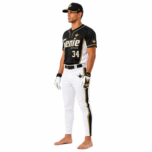 Uniforme de baseball moderne conçu pour la vitesse, la flexibilité et un confort respirant, avec des matériaux de qualité supérieure et une construction durable. - Product Image 3